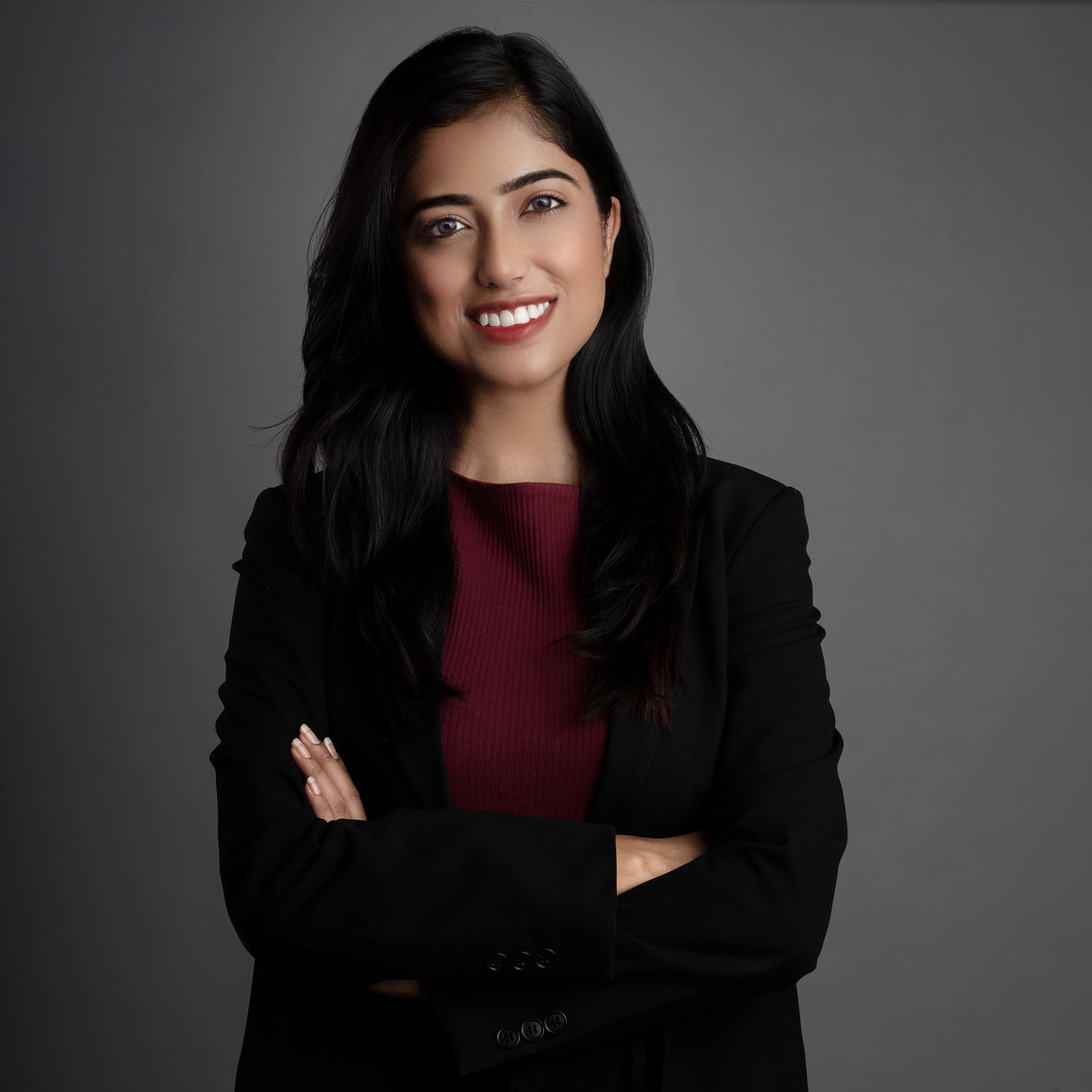 Woman in Professional Suit Portrait